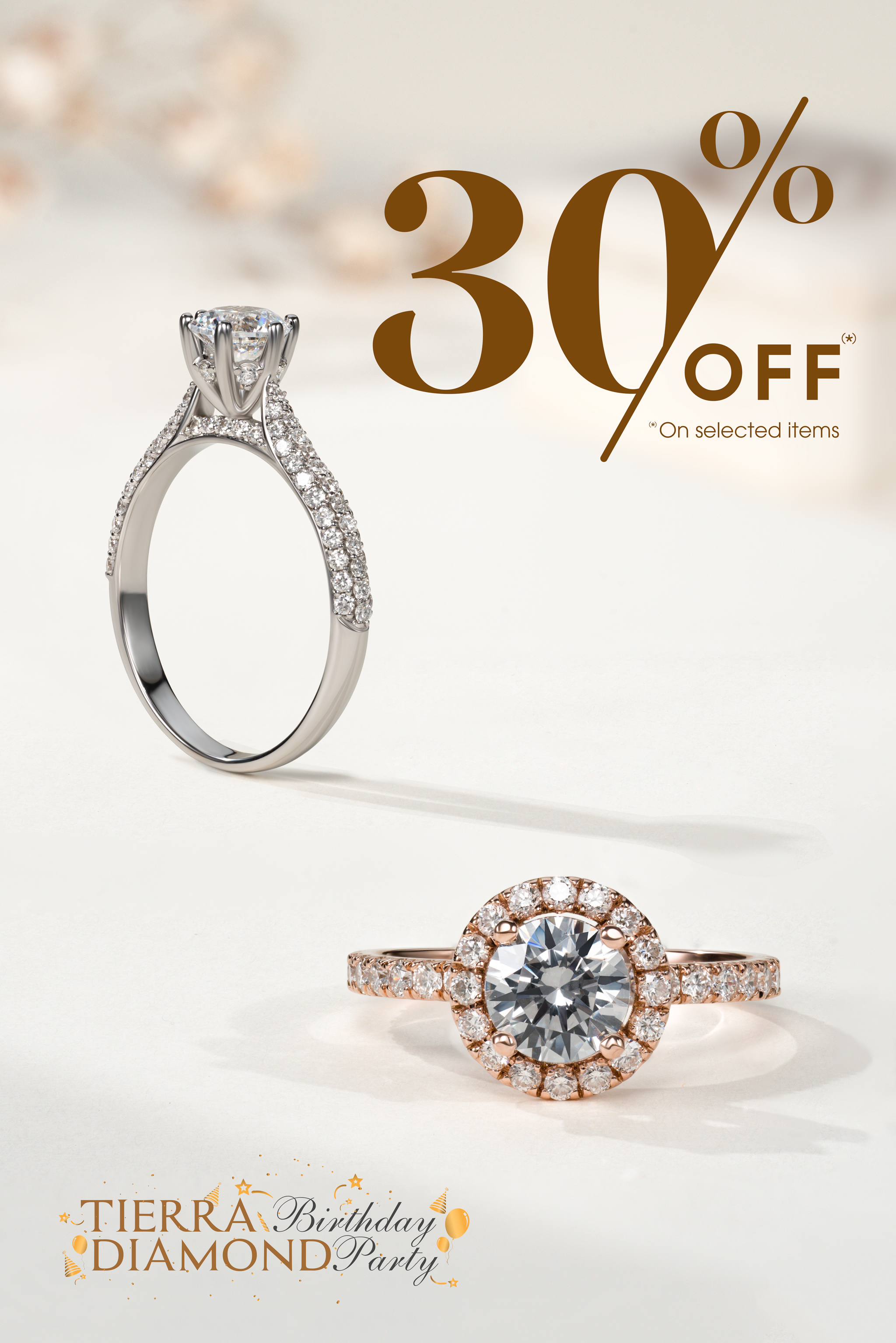 Sinh nhật vàng, ngập tràn ưu đãi (06/2021) - Nhẫn cầu hôn ưu đãi 30%!